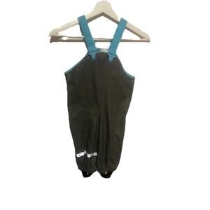 H&M Kids Grey And Blue Waterproof Overalls 6-12 Month‎